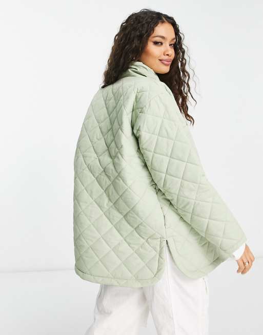 Diamond Quilted Jacket