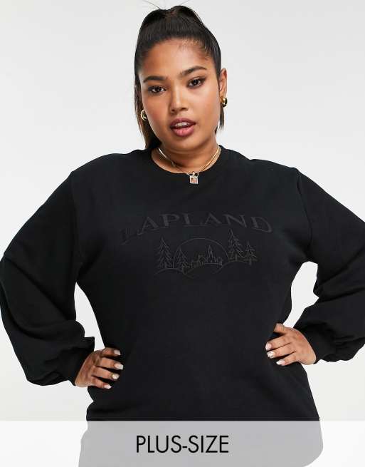 Asos plus clearance size christmas jumper