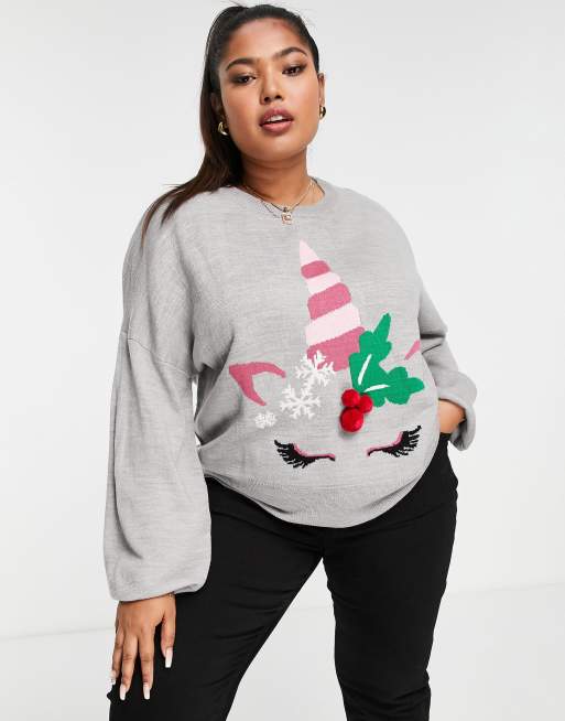 Unicorn xmas outlet jumper