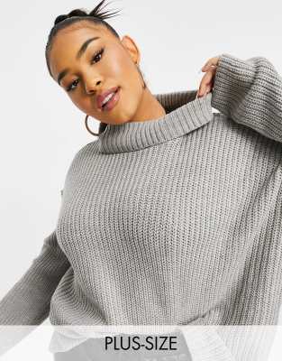 roll neck jumper plus size