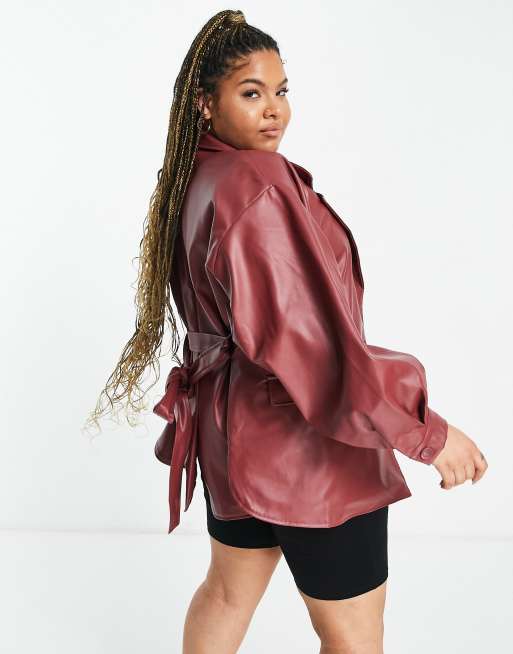 Threadbare deals leather jacket