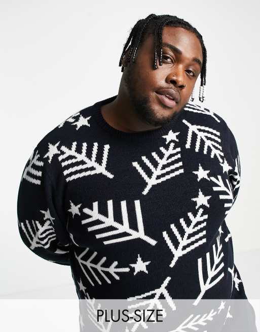 Asos plus size christmas on sale jumper