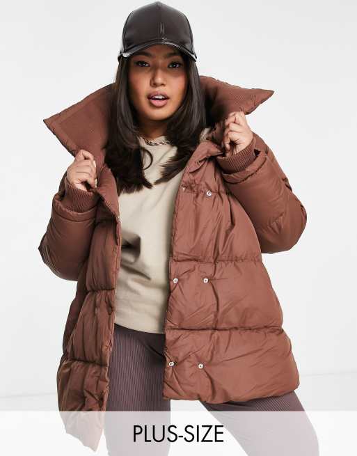 Plus size deals puffer jacket