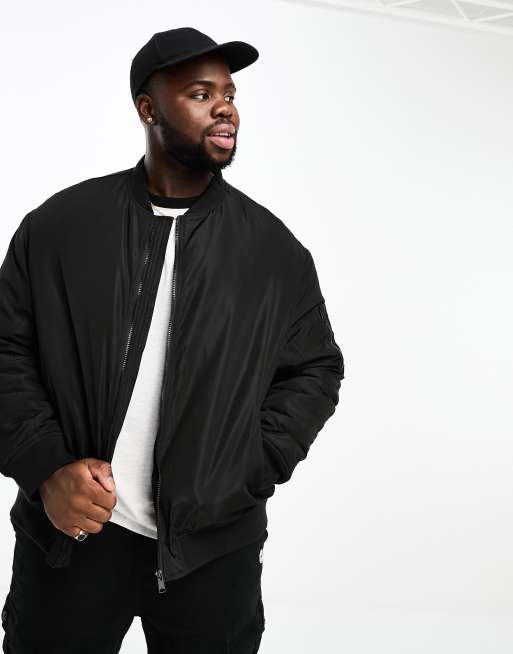 Threadbare bomber jacket sale