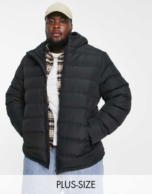 Mens plus outlet size puffer jackets