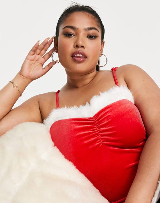 Asos santa dress hot sale
