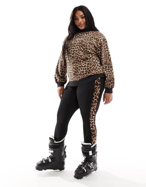 Cheetah print hot sale sweat suit