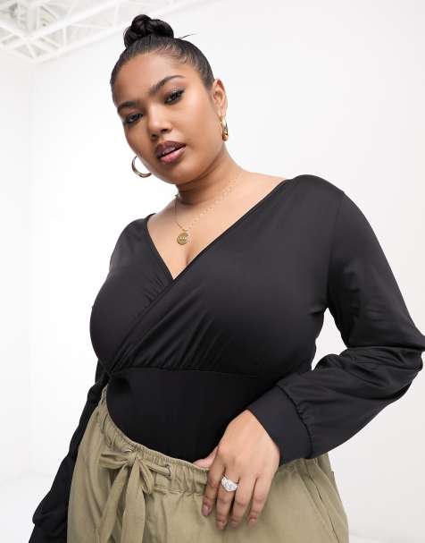 Plus size shop designer tops