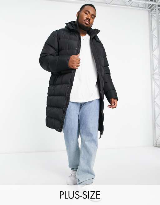 Black plus outlet size puffer jacket