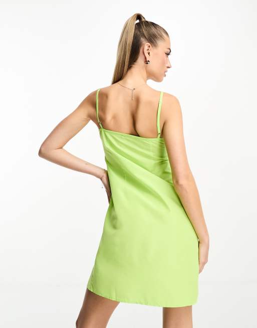 Lime green hotsell cami dress