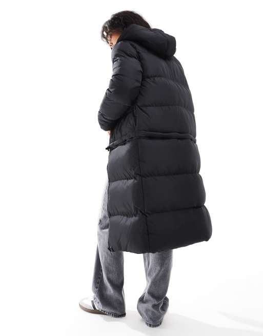 Threadbare Padded Coat In A Bag Threadbare Women's Black Hooded