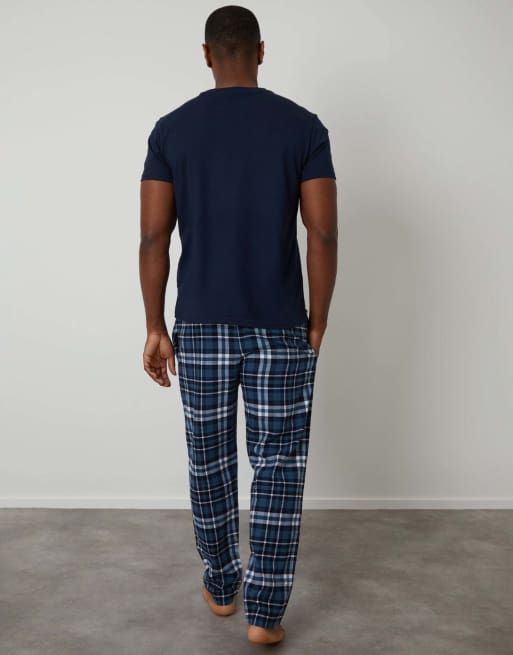 Threadbare Pyjama set in navy, 2 of 5