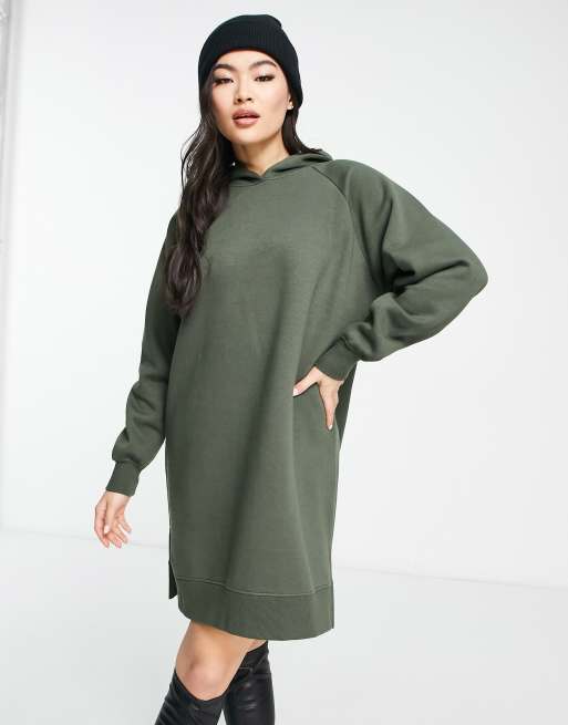 Hoodie hotsell dress asos