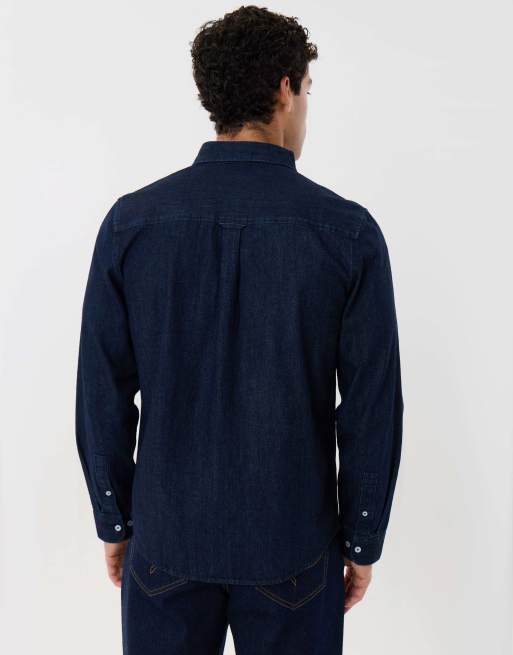 Threadbare Regular fit denim shirt in rinse wash, 2 of 5
