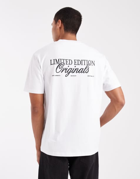 Threadbare relaxed fit originals graphic print T-shirt in white - view 1