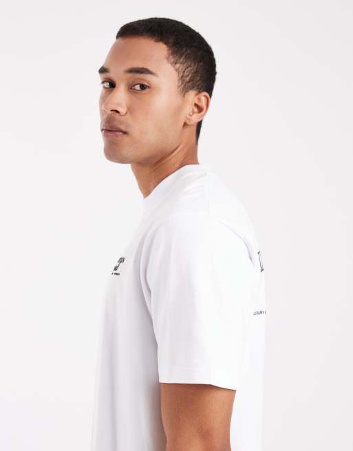 Threadbare relaxed fit originals graphic print t-shirt in white, 4 of 5