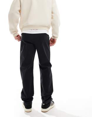Threadbare Relaxed Fit Pants In Black