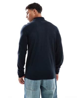 Threadbare Roll Neck Sweater In Blue