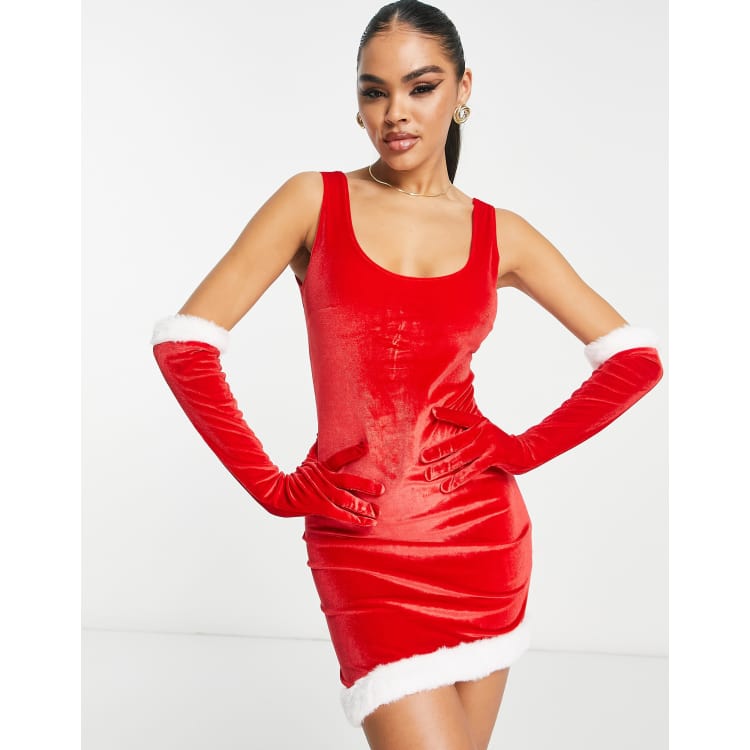 Asos best sale santa dress