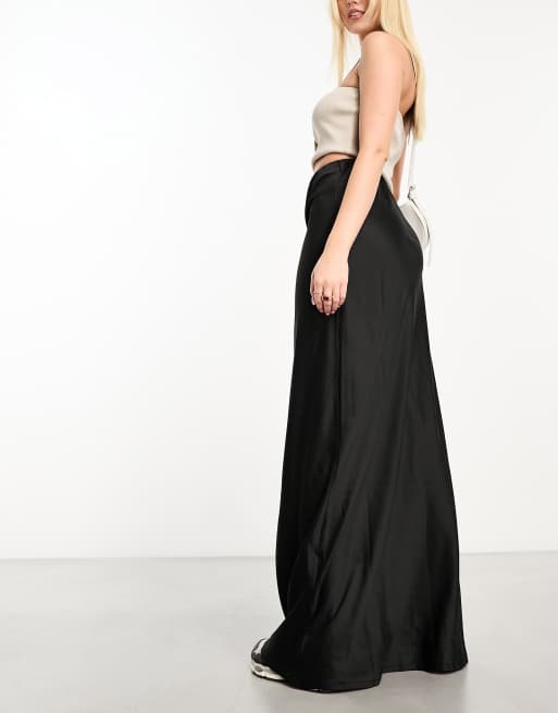 Grey Silk Strapless Dress / Maxi Skirt – Shop Sol