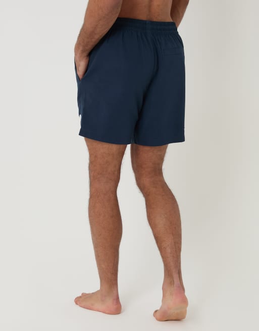 Threadbare - Set van 2 zwemshorts in marineblauw en blauw, 3 van 5