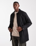 [Threadbare] Threadbare short button-down mac in black L BLACK