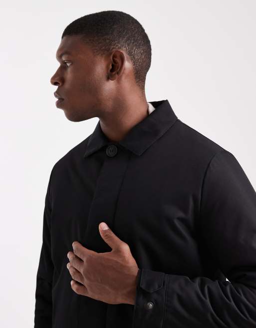 Threadbare short button-down mac in black, 5 of 5