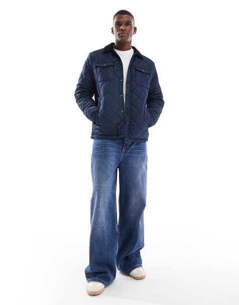 Threadbare short jacket in navy - view 1