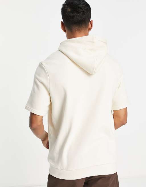 Off white short sleeve hoodie new arrivals