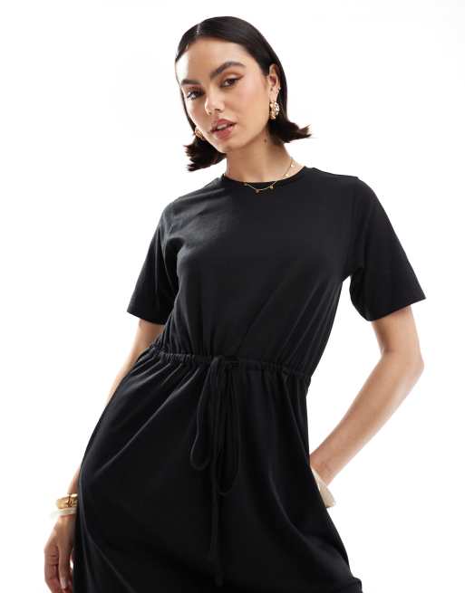 knee length dresses for ladies Olive Square Neck Smocked Short Sleeve Maternity Midi Dress Medium main image 0