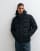 Threadbare showerproof hooded puffer jacket in black