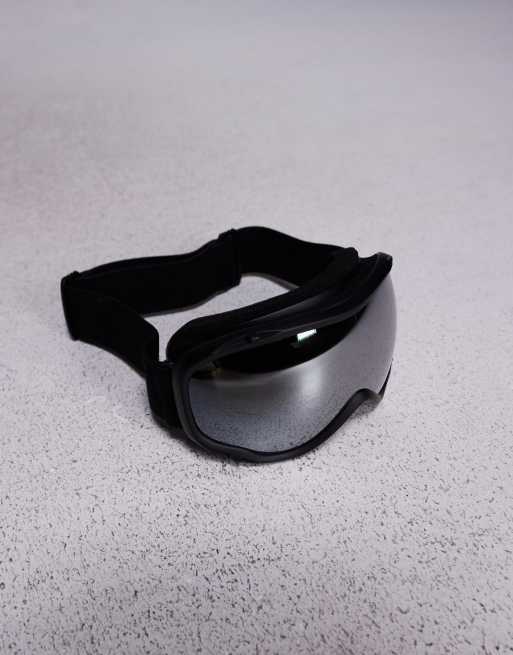 Threadbare Ski goggles in black with black frame, 2 of 3
