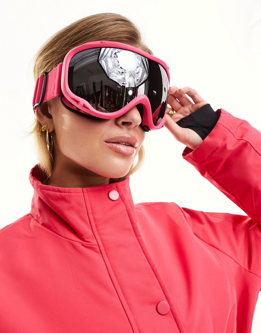 Threadbare Ski goggles in hot pink