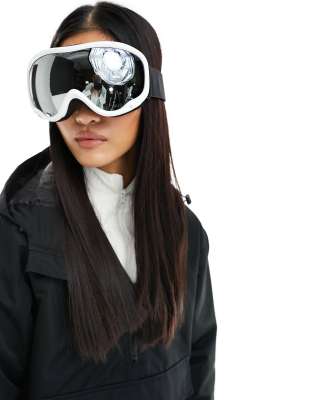 Threadbare Threadbare Ski goggles in monochrome-White