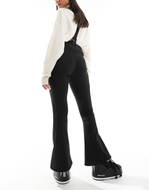 Threadbare – Ski – Hose in Schwarz mit weitem Schnitt und Hosenträgern, 2 von 5