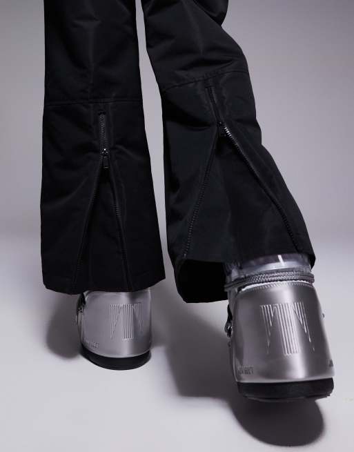 Threadbare - Ski - Pantaloni da sci neri con tasca, 4 di 5