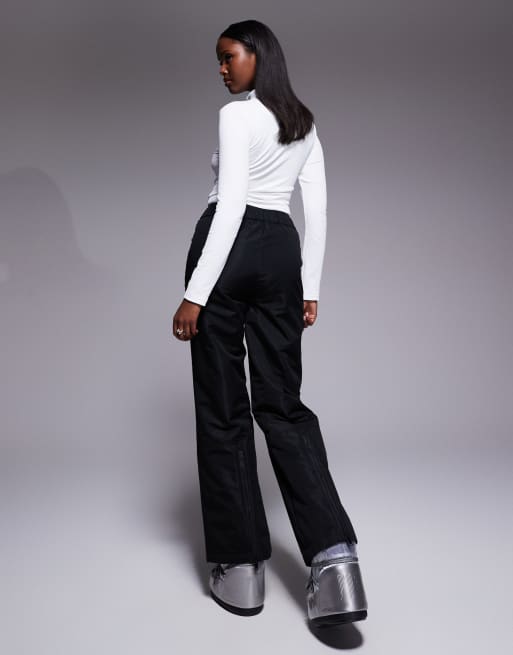 Threadbare - Ski - Pantaloni da sci neri con tasca, 5 di 5