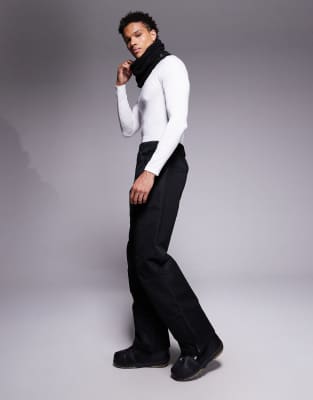 Threadbare Ski Pants In Black