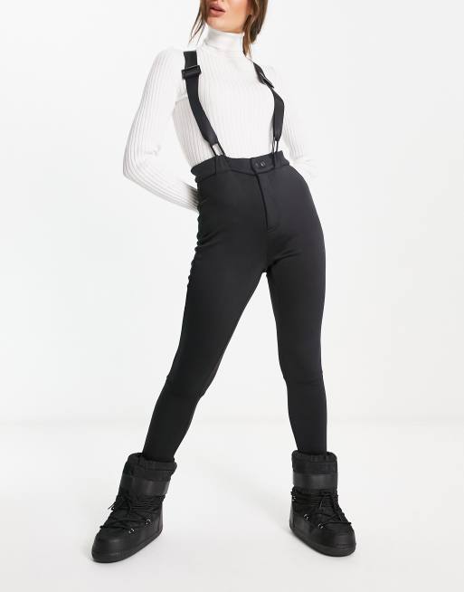 Womens ski pants with 2024 suspenders