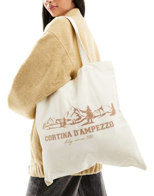 Ski tote bag on sale