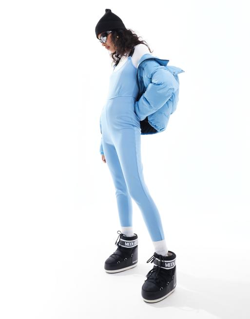 Threadbare Ski salopettes in blue ASOS
