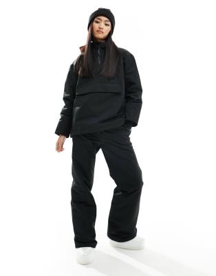 Threadbare Ski - Skihose mit weitem Bein in Schwarz