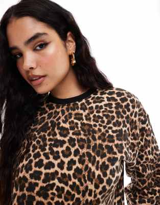 Threadbare Ski Sweatshirt In Multi