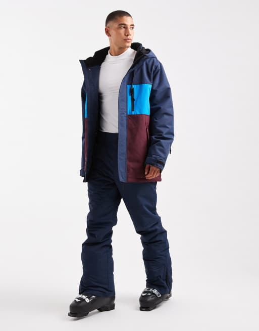 Threadbare - Skibroek in marineblauw, 2 van 5