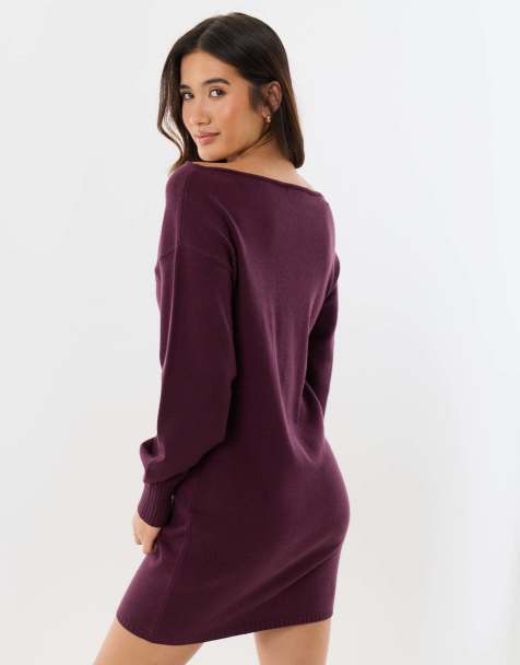 Shop Jumper Dresses, Knitted Dresses & Oversized Jumper Dresses