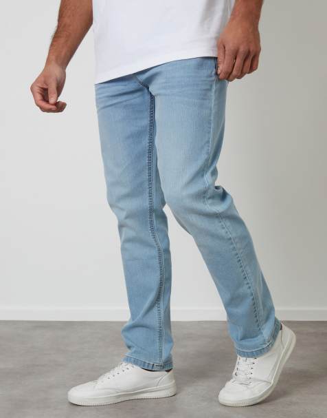 Threadbare Slim fit jeans with stretch in light blue - view 1