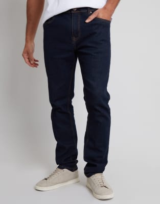 Threadbare Slim Fit Jeans With Stretch In Blue