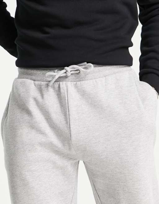 Men's Light Grey Cargo Style Joggers – Threadbare