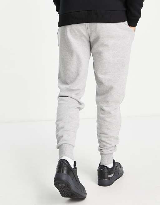 Men's Light Grey Cargo Style Joggers – Threadbare