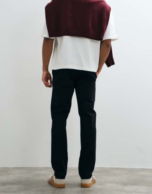 Threadbare slim leg trousers in black, 4 of 7